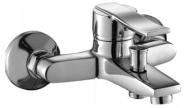 shumee Krom stenska armatura za kad, enoročna Madera