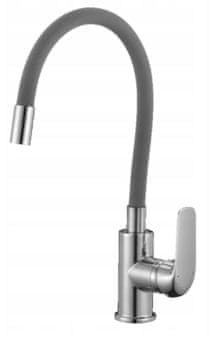 shumee Elza fleksibilna stoječa kuhinjska pipa, siva