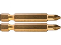 Fortum Križna točka pozidriv, nastavljeno 2ks, PZ 1x50mm,titan. prilagajanje, S2