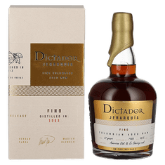 Dictador Rum JERARQUiA 37 Years Old 1983 + GB 0,7 l
