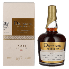Dictador Rum JERARQUiA 38 Years Old 1982 + GB 0,7 l