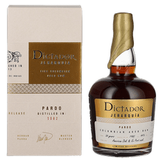 Dictador Rum JERARQUÍA 38 Years Old 1982 + GB 0,7 l