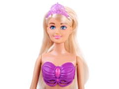 JOKOMISIADA Anlily Princess Mermaid Butterfly Doll ZA3492