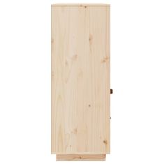 Vidaxl Visoka omara 100x40x108,5 cm trdna borovina