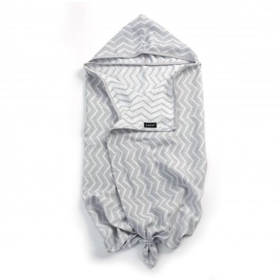 KipKep muslinska brisača BLENKER S KAPO 100x70cm Silver Grey