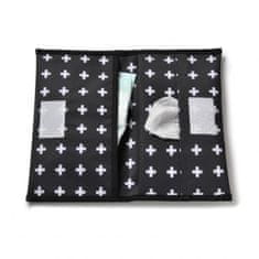 KipKep ohišje za plenice DIAPER WALLET Crossy Black