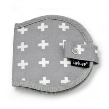 KipKep ohišje za vstavljanje modrčka NURSERY WALLET Crossy Grey