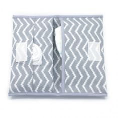 KipKep ohišje za plenice DIAPER WALLET Silver Grey