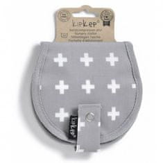 KipKep ohišje za vstavljanje modrčka NURSERY WALLET Crossy Grey