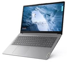 IdeaPad 1 prenosnik, N4120, 15,6FHD, 8GB/SSD256GB, UMA, DOS, siv (82V7002NSC)