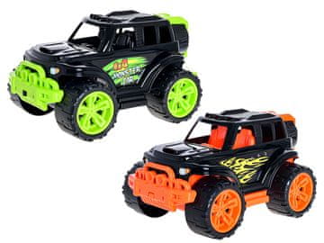 Avto SUV pošast 35 cm - mešanica barv (zelena, oranžna)