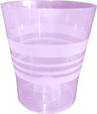 Plastkon ORCHID KAMELIE MAXI plastični pokrov za cvetlične lončke d15x18cm