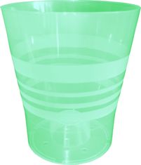 Plastkon ORCHID KAMELIE MAXI plastični pokrov za cvetlične lončke d15x18cm