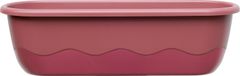 Plastia samooskrbni zaboj Mareta - roza + bordo 60 cm