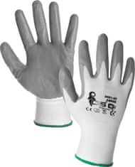 Delno mokre najlonske rokavice z evrskim trakom - Abrak, velikost 8 - 1 par