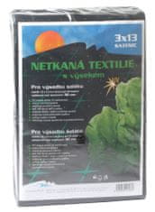 Neotex / izrez iz netkanega tekstila črne barve 45g - širina solate 1,6 x 4,2 m