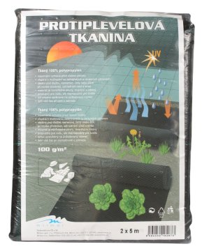 Tkanina 90g - 2 x 5 m črna