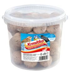Luštne semenske kroglice 35 kosov vedro (35x90 g) brez mreže