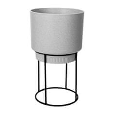 Elho Prevleka B.For Studio Round - živi beton 22 cm