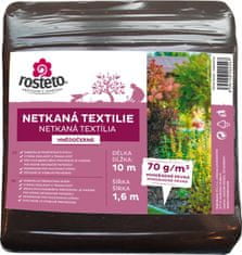 Rosteto Neotex / Netkani tekstil - rjavo-črna 70g širina 10 x 1,6 m
