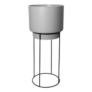 Elho Prevleka B.Za Studio Round - živi beton 30 cm