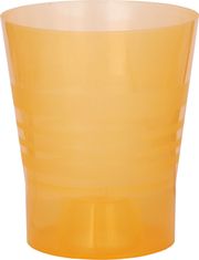 Plastkon Orhideja v cvetličnem loncu - oranžna 11 cm