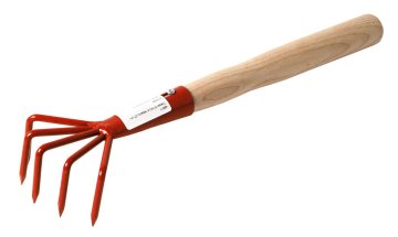 Rosteto Klop s 5 prsti in ročajem 27 cm - oranžna