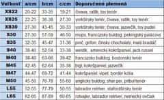 Airyvest Zelo topel in lahek dvostranski brezrokavnik za psa zeleno-moder, modra XS22