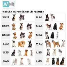 Airyvest Topel pasji telovnik zračen brezrokavnik roza siva XS22 siva