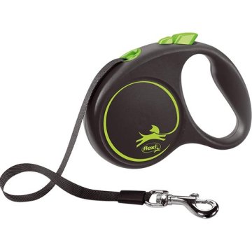 Flexi Black Design S pas 5 m zelen 15 kg