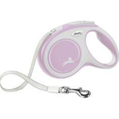 Flexi New Comfort M pas 5 m svetlo roza 25 kg