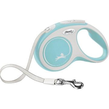 Flexi New Comfort S pas 5 m svetlo modra 15 kg