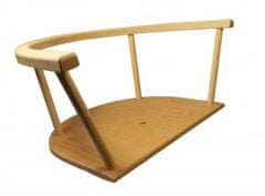 stolček za sanke, lesen
