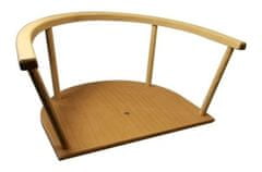 stolček za sanke, lesen