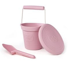 Bigjigs Toys Eko zajemalka roza rdeča