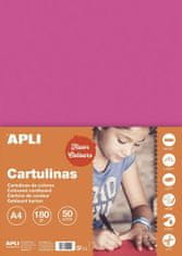 Barvni papir A4 170 g fluo roza 50 kosov