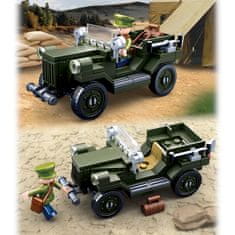 Sluban WWII M38-B0682 Sovjetsko terensko vozilo GAZ 67