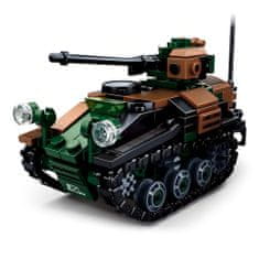 Sluban Model Bricks M38-B0750 Wiesel AWC 2in1 Small Tank