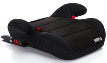 Fillikid avtosedež jahač, skupina 2/3, isofix, črn (BFL303-06)