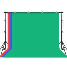 Puluz Komplet fotografskega ozadja/stojala 2x3m + fotografska ozadja 3 kosi PKT5205
