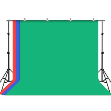 Puluz Komplet fotografskega ozadja/stojala 2x3m + fotografska ozadja 3 kosi PKT5205