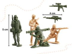 Ikonka Aga Sada Vojnih figuric 114 kos