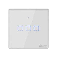 Sonoff Svetlobno stikalo na dotik WiFi + RF 433 T2 EU TX (3-kanalno)