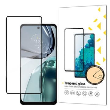 MG Full Glue zaščitno steklo za Motorola Moto G62, črna