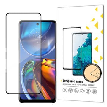 MG Full Glue zaščitno steklo za Motorola Moto E32, črna