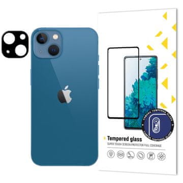 MG Full Camera zaščitno steklo za kamero na iPhone 14 / 14 Plus, črna