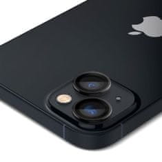 Spigen Optik.Tr 2x zaščitno steklo za kamero na iPhone 14/14 Plus, črna
