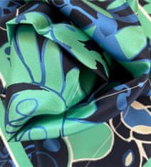 Serval Atelier svilena ruta Linea di Natura Liberta Turquoise