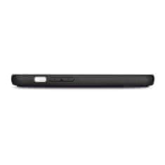 iCARER 2v1 usnjen etui z zaponko iPhone 14 Pro Max Anti-RFID Wallet Case temno vijoličen