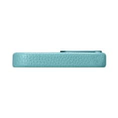 iCARER Usnjen etui za iPhone 14 Pro Max z magnetom MagSafe Litchi Premium Leather Case zelen